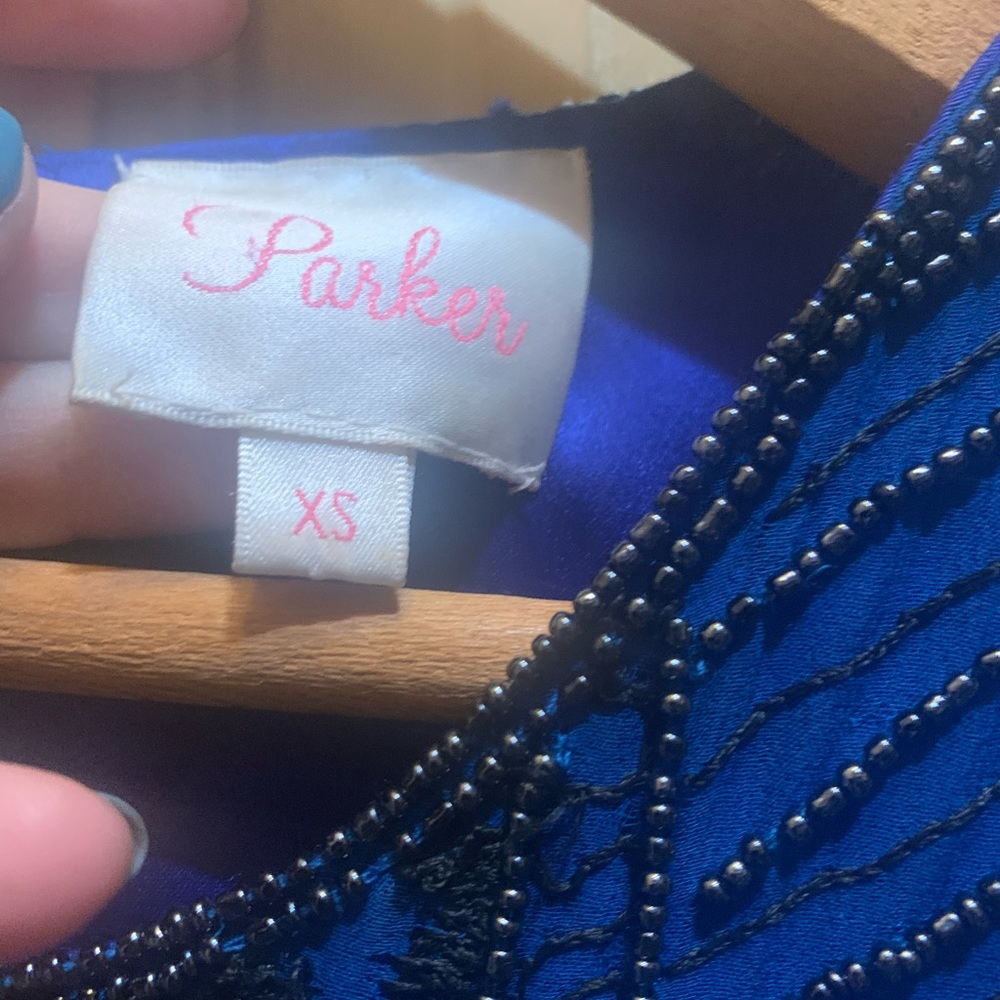 Vintage Flapper 20s Beaded Dress - Picture 5 of 5